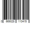 Barcode Image for UPC code 0669028113415