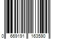 Barcode Image for UPC code 0669191163590