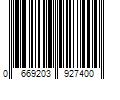 Barcode Image for UPC code 0669203927400