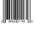 Barcode Image for UPC code 066928011658