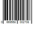 Barcode Image for UPC code 0669558002708