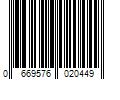 Barcode Image for UPC code 0669576020449. Product Name: 