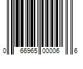 Barcode Image for UPC code 066965000066