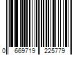 Barcode Image for UPC code 0669719225779