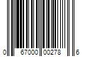 Barcode Image for UPC code 067000002786