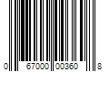 Barcode Image for UPC code 067000003608