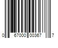 Barcode Image for UPC code 067000003677