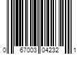 Barcode Image for UPC code 067003042321