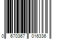 Barcode Image for UPC code 0670367016336