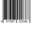 Barcode Image for UPC code 0670367020388