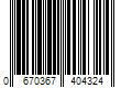 Barcode Image for UPC code 0670367404324