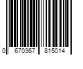 Barcode Image for UPC code 0670367815014