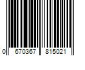 Barcode Image for UPC code 0670367815021