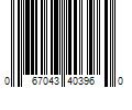 Barcode Image for UPC code 067043403960