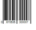 Barcode Image for UPC code 0670535300007