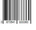 Barcode Image for UPC code 0670541833360