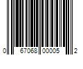 Barcode Image for UPC code 067068000052