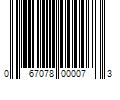 Barcode Image for UPC code 067078000073