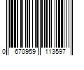 Barcode Image for UPC code 0670959113597