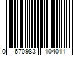 Barcode Image for UPC code 0670983104011