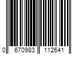 Barcode Image for UPC code 0670983112641