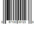 Barcode Image for UPC code 067100001238