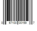 Barcode Image for UPC code 067100001597