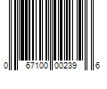 Barcode Image for UPC code 067100002396