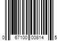 Barcode Image for UPC code 067100008145