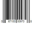 Barcode Image for UPC code 067100009708