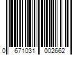 Barcode Image for UPC code 0671031002662