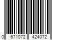 Barcode Image for UPC code 0671072424072