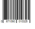 Barcode Image for UPC code 0671090010325. Product Name: Woodford 1/2 in. x 1/2 in. Brass Sweat x MPT x 12 in. L Freeze-Resistant Anti-Rupture Sillcock Valve