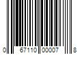 Barcode Image for UPC code 067110000078