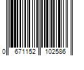 Barcode Image for UPC code 0671152102586