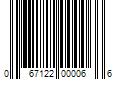 Barcode Image for UPC code 067122000066