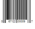 Barcode Image for UPC code 067122000097