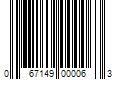 Barcode Image for UPC code 067149000063