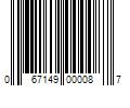 Barcode Image for UPC code 067149000087