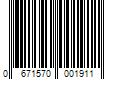 Barcode Image for UPC code 0671570001911