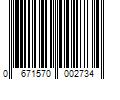 Barcode Image for UPC code 0671570002734