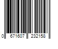 Barcode Image for UPC code 0671607232158