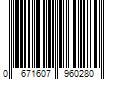 Barcode Image for UPC code 0671607960280