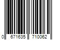 Barcode Image for UPC code 0671635710062