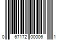 Barcode Image for UPC code 067172000061