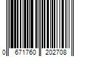 Barcode Image for UPC code 0671760202708