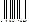 Barcode Image for UPC code 0671803402850