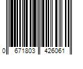 Barcode Image for UPC code 0671803426061