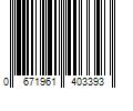 Barcode Image for UPC code 0671961403393