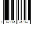 Barcode Image for UPC code 0671961417062